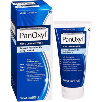 PanOxyl® Acne Creamy Wash Benzoyl Peroxide 4% Daily Control
