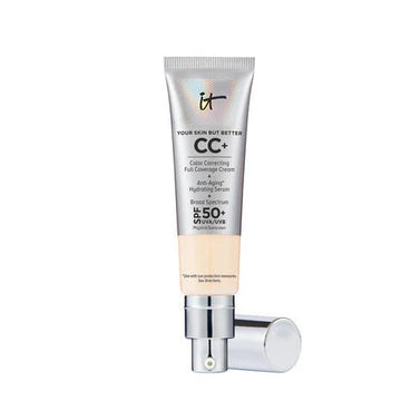 IT COSMETICS CC+ Cream Full-Coverage Foundation with SPF 50+ Shade FAIR (warm)  Full size 32ml