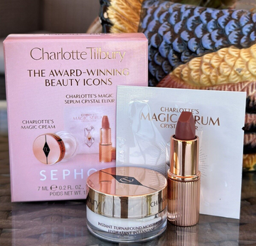 Charlotte Tilbury The Award Winning Beauty Icons. Set of 3 items. New in box