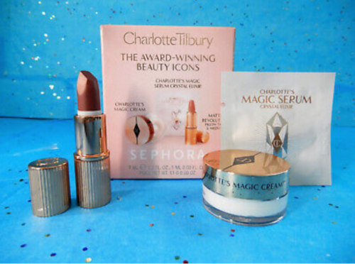 Charlotte Tilbury The Award Winning Beauty Icons. Set of 3 items. New in box