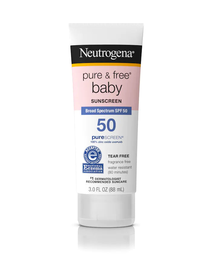 NEUTROGENA Pure & Free® Baby Sunscreen Lotion Broad Spectrum SPF 50