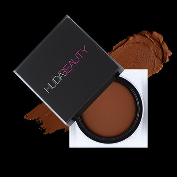 Huda Beauty Tantour Contour & Bronzer Cream-Medium A neutral mocha shade, recommended for medium to tan complexions