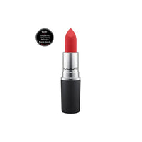 MAC Cosmetics Powder Kiss Lipstick Werk, Werk, Werk (Cool Red)