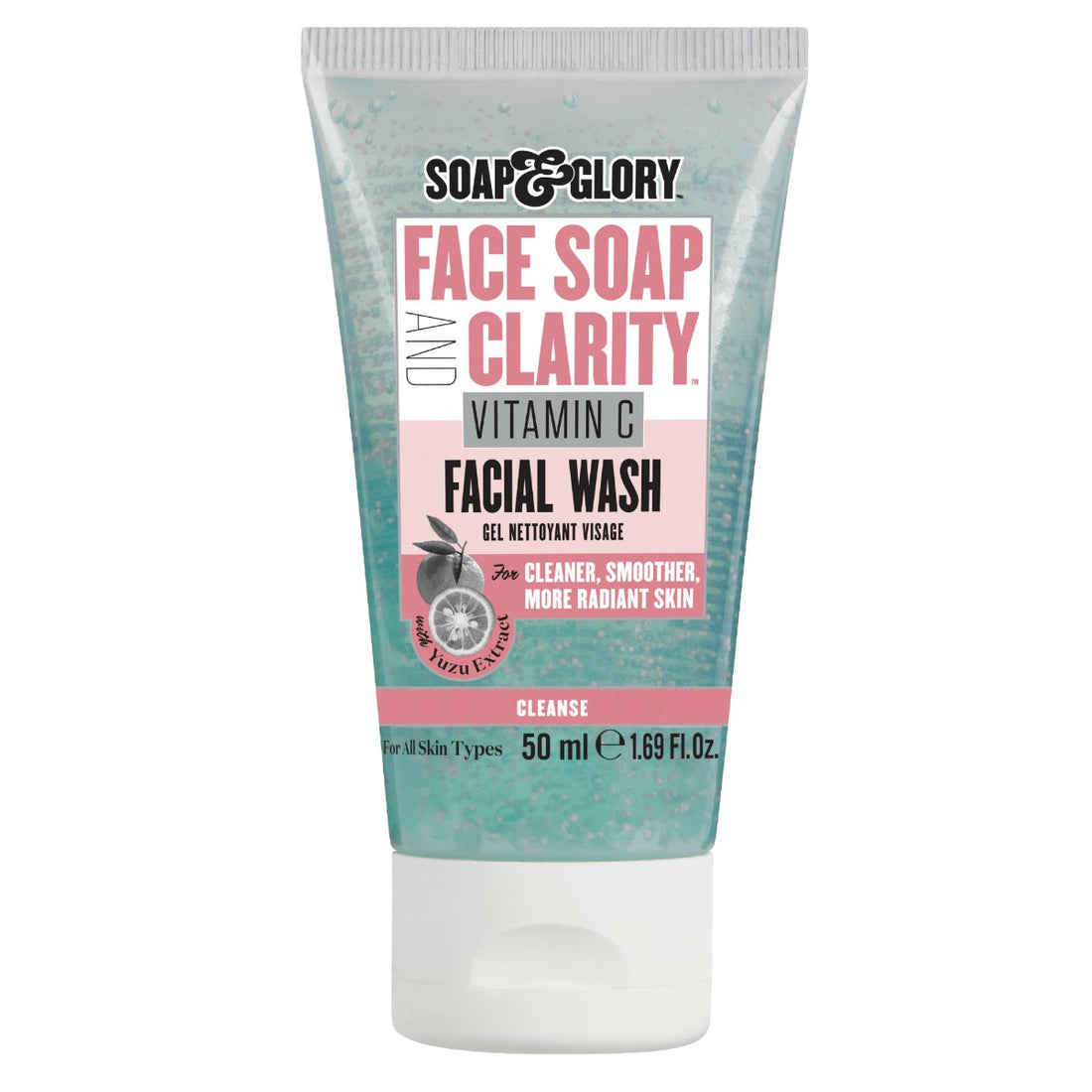 Soap n Glory Face Soap & Clarity Vitamin C Face Wash Travel Size Mini 50ml