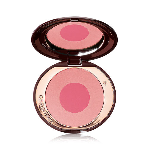 Charlotte Tilbury Cheek to Chic Love is the Drug (Two-tone cool pink powder blusher)