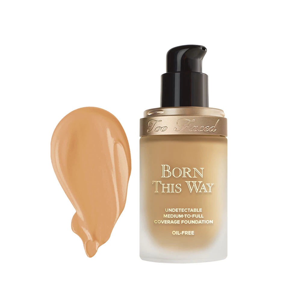 Too faced born this way flawless coverage natural finish foundation shade Sand (Medium with Golden Undertones)