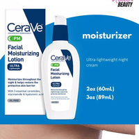 CeraVe PM Facial Moisturizing Lotion Lightweight Oilfree Night Cream 89ml