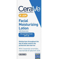 CeraVe AM Facial Moisturizing Lotion with Sunscreen Broad Spectrum SPF 30 89ml