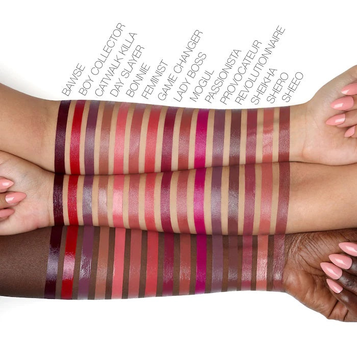 Huda Beauty Demi Matte Cream Liquid Lipstick Color Day Slayer - A Versatile Day-to-Night Nude