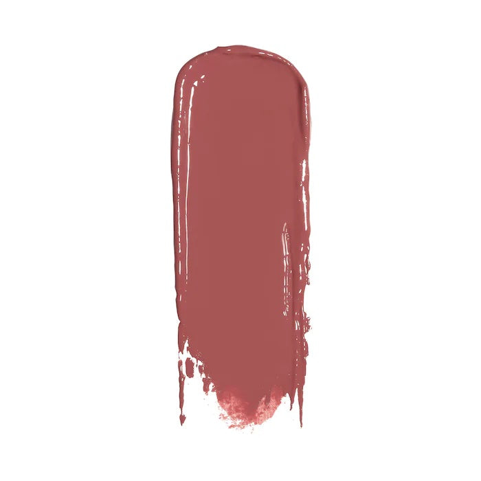 HUDA BEAUTY Power Bullet Cream Glow Hydrating Lipstick Color Habibi - Rich Berry Wine