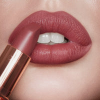 Charlotte Tilbury Matte Revolution Lipstick in Pillow Talk Medium 1gram travel size without box