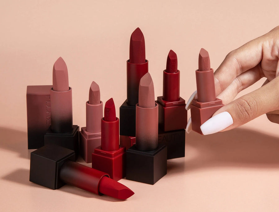 Huda Beauty Powerbullet Matte Lipstick Shade Interview mini