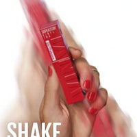 Maybelline newyork SUPER STAY® VINYL INK LONGWEAR LIQUID LIPCOLOR SHADE RED-HOT( CORAL RED) 25